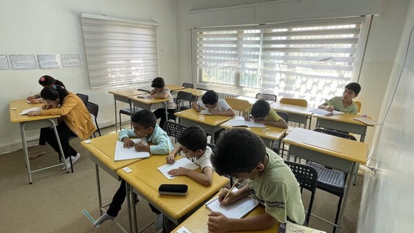 요르단 내 시리아 난민 다음세대를 위한 난민학교.  사진 = 인터콥 제공
